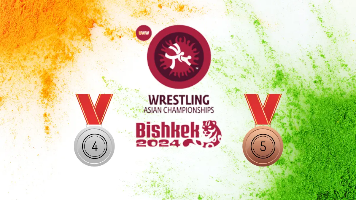 India at Asian Wrestling Championships 2024