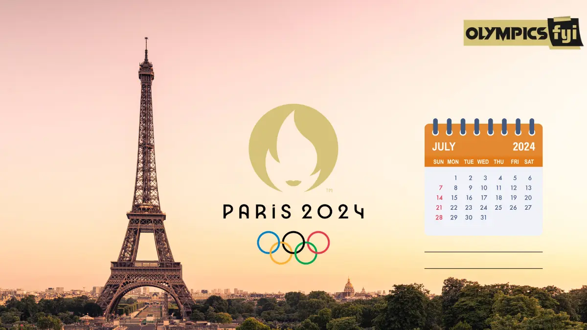 Paris 2024 Olympic day-by-day competition schedule