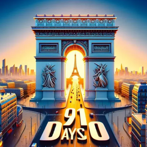 91 Days to Go for Paris 2024