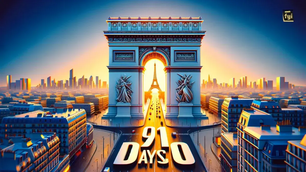 91 Days to Go for Paris 2024